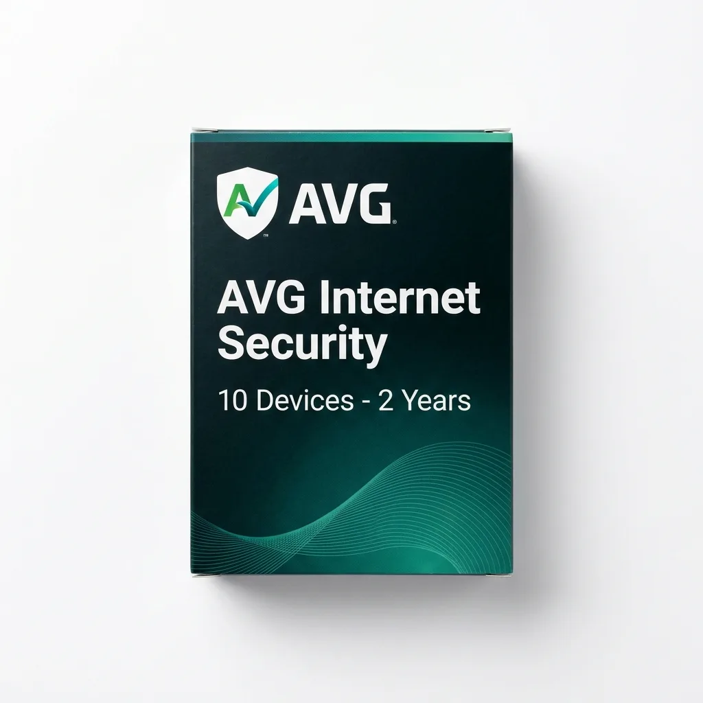 AVG Internet Security - 10 Devices - 2 Years