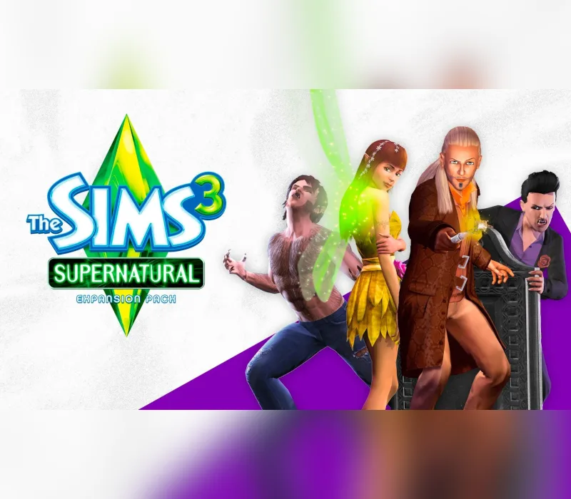 The Sims 3 - Supernatural DLC EA App CD Key