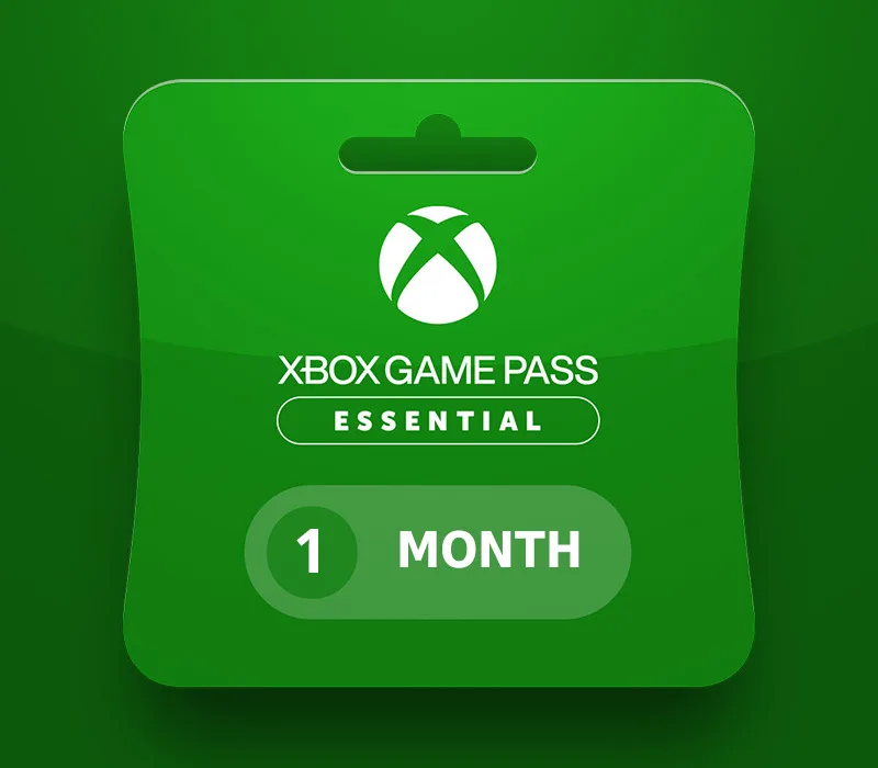 XBOX Game Pass Essential - 1 Month Subscription Card EU