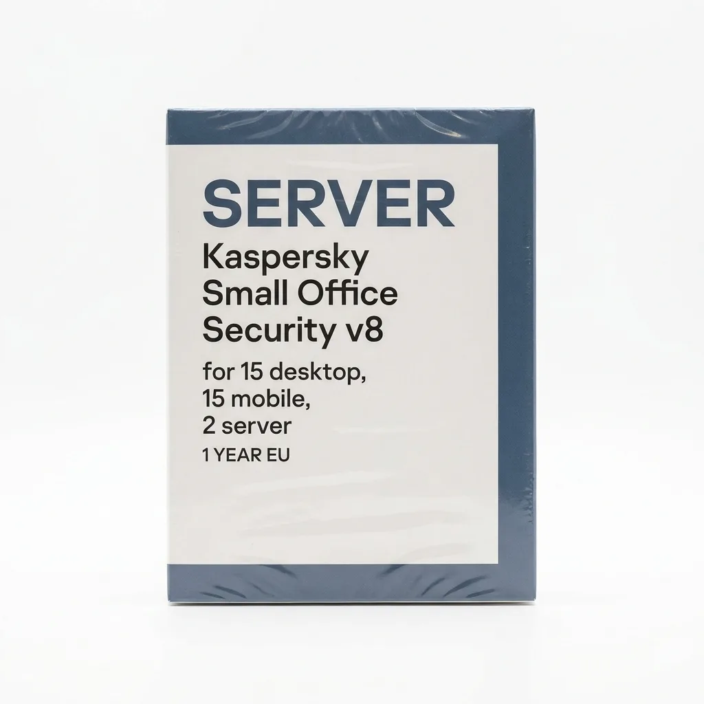Kaspersky Small Office Security v8 for 15 desktop, 15 mobile, 2 server 1 YEAR EU