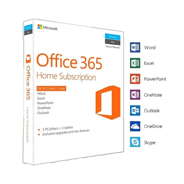 Microsoft Office 365 Family EU 1 Year