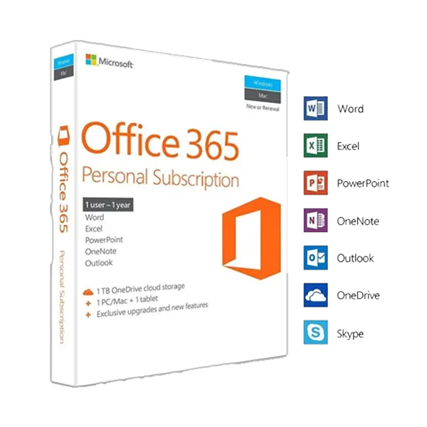 Microsoft Office 365 Personal EU 1 Year