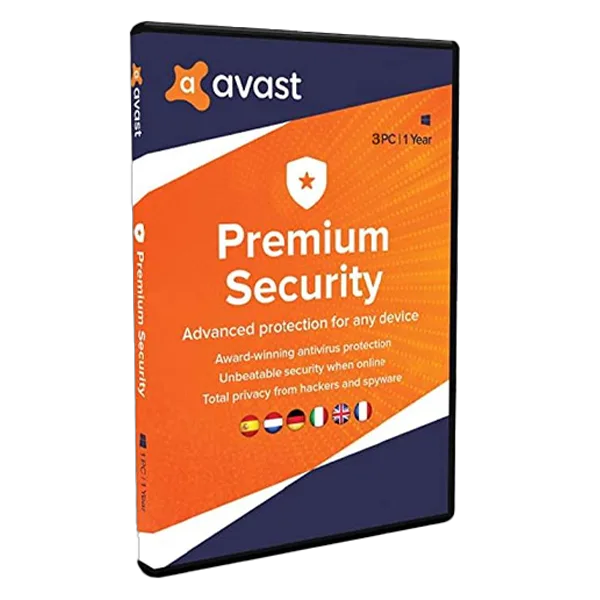 Avast Premium Security | 3 Devices | 1 Year | Global