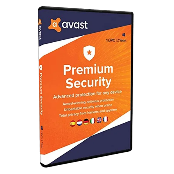 Avast Premium Security 10-Devices-2 years, Global