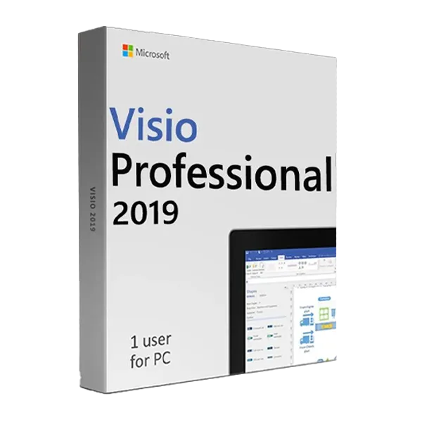 Microsoft Visio Professional 2019 - BINDS to MS account
