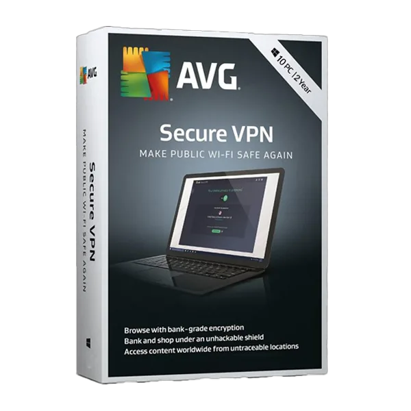 AVG Secure VPN 10 Devices / 2-Year