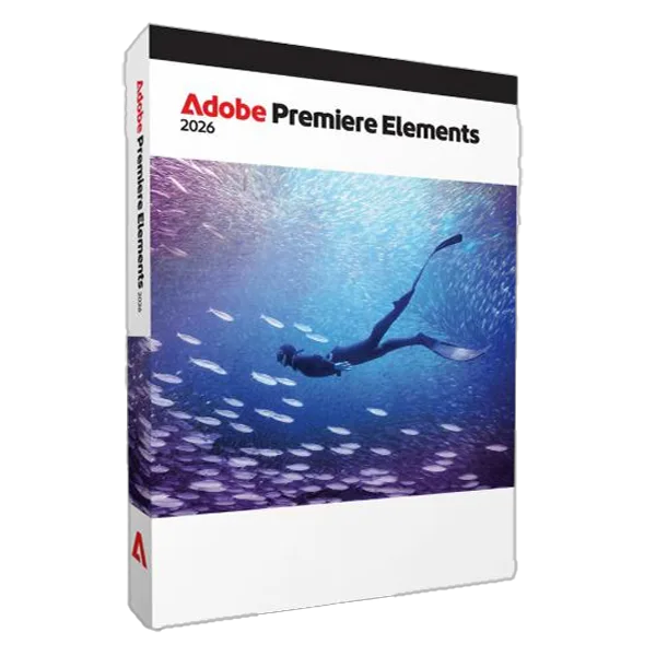 Adobe Premiere Elements 2026 | WIN/MAC | 1 User | 3 Years