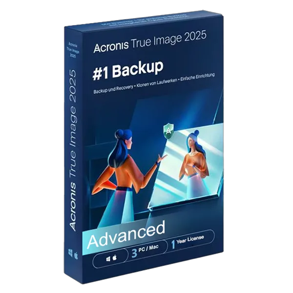 Acronis Cyber Protect Home Office Advanced 3-PC/MAC + 250 GB Cloud Storage 1 year