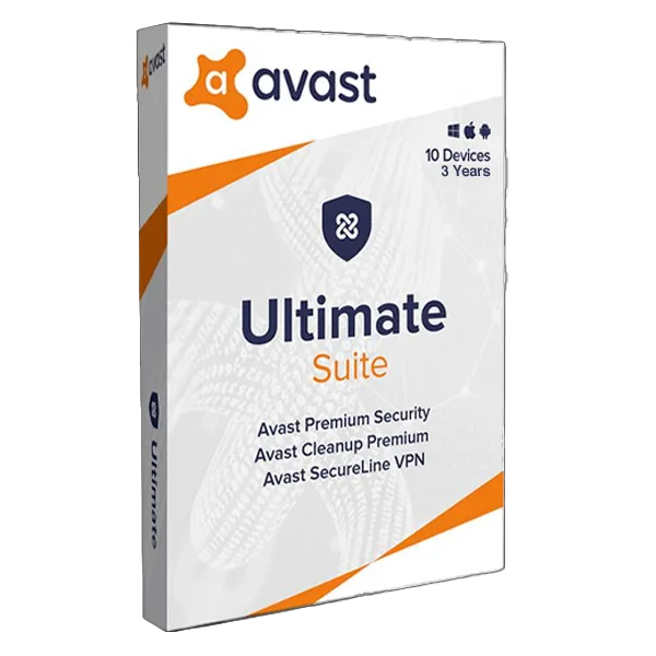 Avast Ultimate 10 Devices-3 years, Global